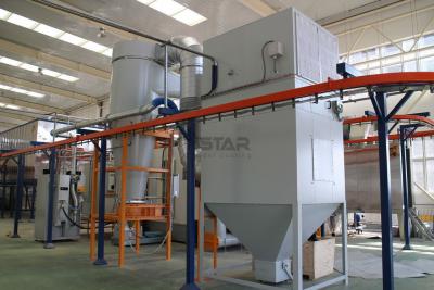 Cina Pianta di rivestimento su nastro trasportatore della polvere di area elettrica dell'hardware in vendita