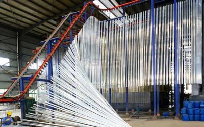China Vertikale Aluminiumpulver-Beschichtungs-Maschine zu verkaufen