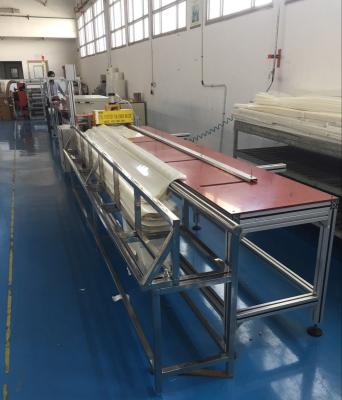 China Automatic Polyester Mylar Automatic Shrink Wrap Machine For Sandwich Busway for sale