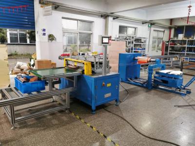 China Automatischer Schnitt zur Längen-Spulen-Schneidemaschine für Stahlmetallkupfer zu verkaufen