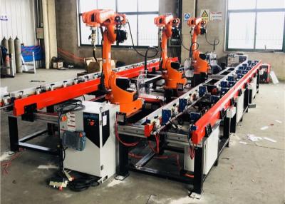 China Control exacto automático de la soldadora del robot del interfaz de Digitaces en venta