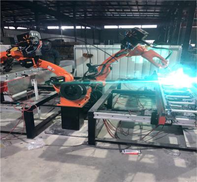 China Automatic MIG /TIG Industrial Robot Arm Welding Equipment for Cable Tray for sale
