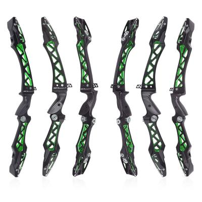China 25 Inches Sport Archery Bows 6061 T6 Aluminum Recurve Bow Risers for sale
