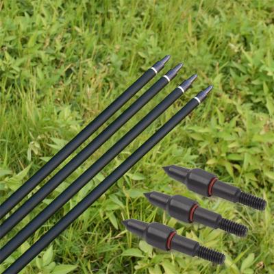 China 100 cabezas de la flecha del tiro al arco de los accesorios de la flecha del grano atornillan el punto del campo en venta