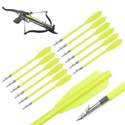 China 6.8 Inch Fishing Crossbow Bolt Harpoon Steel Point Plastic Shaft for sale