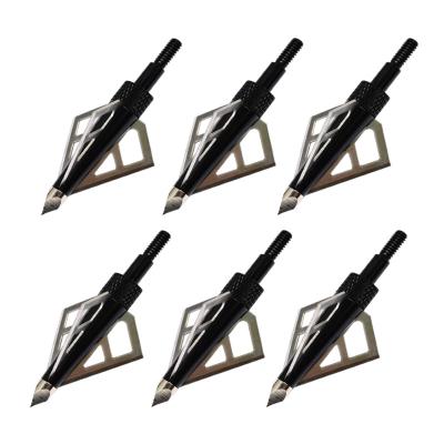 China NIKA Archery Broadheads 3 Blade 100 Grain Broadheads For Archery Crossbow Bolt for sale