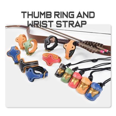 China S Size Shooting Gear Archer'S Thumb Ring Finger Protection Shooting for sale
