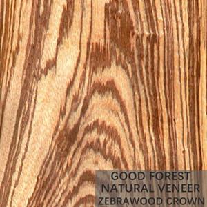 China Decoration Zebra Natural Wood Veneer Quarter Cut Fancy Plywood for sale