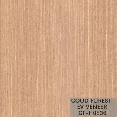 China Laminated Oak Veneer Fineline Yellow Pear Wood For Wrapping Material for sale