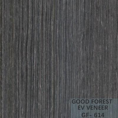China Hotel Engineered Wood Veneer Apricot Black Wood Veneer Sheet for sale