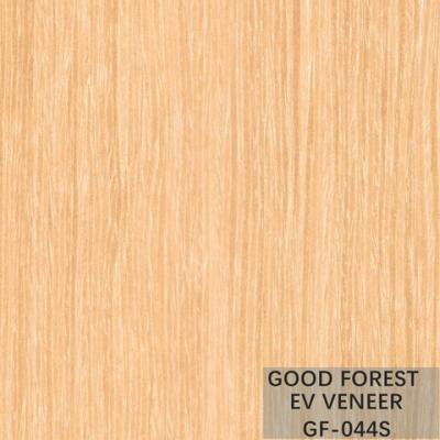 China Yellow Recomposed Engineered Wood Veneer Apricot For Cabinet Face for sale