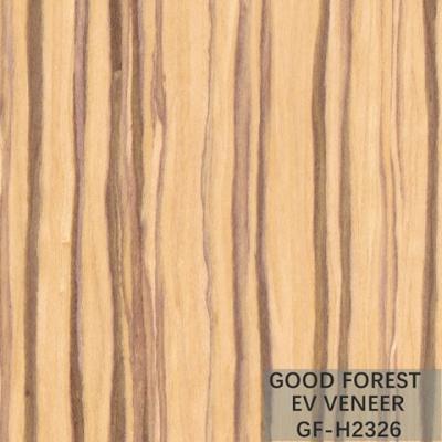 China Decoration Laminated Engineered Wood Veneer Teak FSC Certification for sale