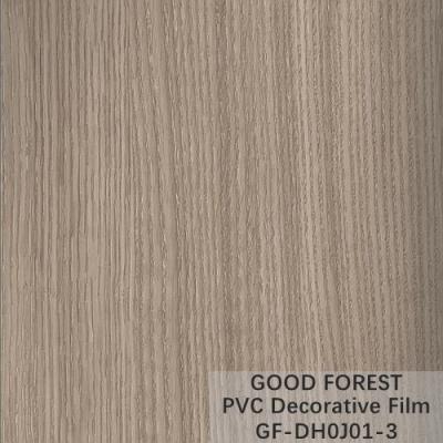China Traffic PVC Decorative Film 0.25 - 0.60mm Thickness Wooden Grain for sale