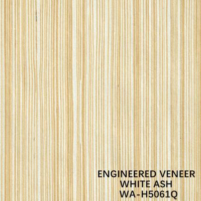 China Recon Ash Wood Veneer Sheets Yellow Color Quarter Cut WA-H5061Q For Doors / Windws for sale