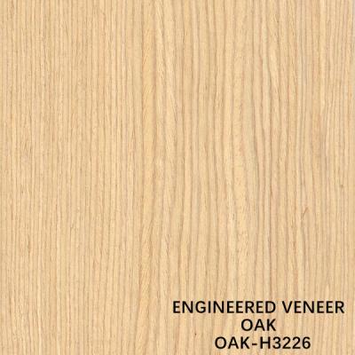 China Copy White Oak Straight Wood Grain H3226 Man Made Wood Veneer For Wall Covering Fsc for sale