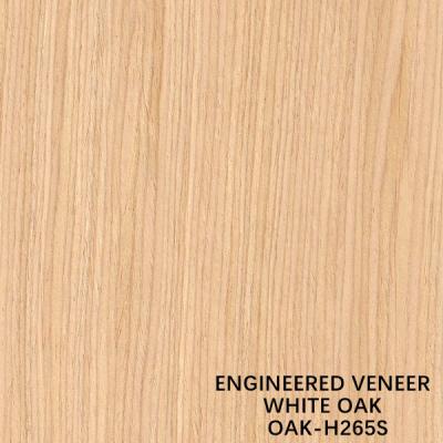 China Slice Cut Technics Man Made Wood Veneer White Oak Quarter Cut H265S for sale