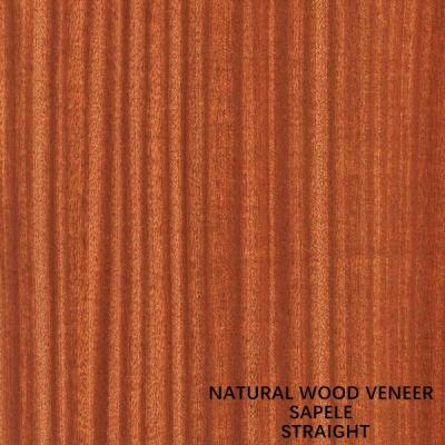 China Quarter Cut Straight Africa Natural Sapele Wood Veneer For Faces And Parquet Flooring for sale