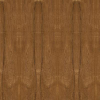 China Tablero de madera contrachapada de lujo de chapa de madera de corona de teca natural Tablero base de muebles de aglomerado Mdf 2440 2745 mm de longitud en venta