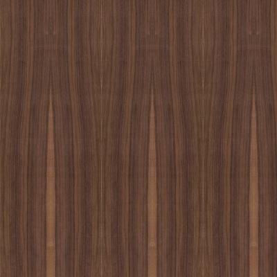China Fancy Walnut Plywood Quarter Grain  Standard Size 2440*1220 Carb P1 / P2 Certification For Door And Cabinet Factory for sale