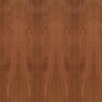 China Fancy Plywood Natural Sapele Wood Veneer Crown Grain 5 / 9 / 12 / 15 / 18 / 25 / 30mm for sale
