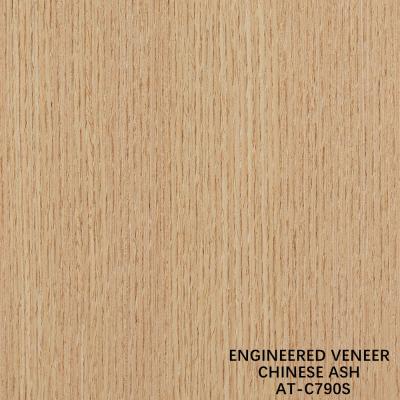 China Fancy Wood Veneer Chinese Ash Man-Made Lengthened Size 3100mm Can Be Customized For Decoration China Makes for sale