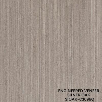 China Fancy Recomposed Wood Veneer Of Silver Pear Slice Cut Technics For Straight Grain Width 1280mm Splicing For Door Skin for sale