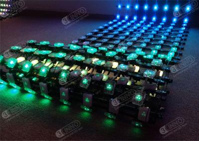 China Transparent Flex Concert LED Display Waterproof SMD LED Soft P40 / P55 / P80 / P100 mm for sale