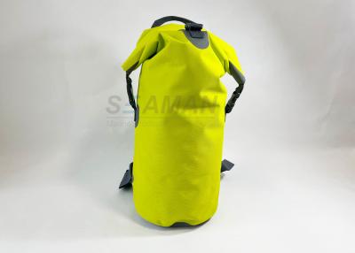 China 30L Dry Bag Waterproof Backpack TPU 600D With Carry Straps For Kayaking Boating Fishing for sale