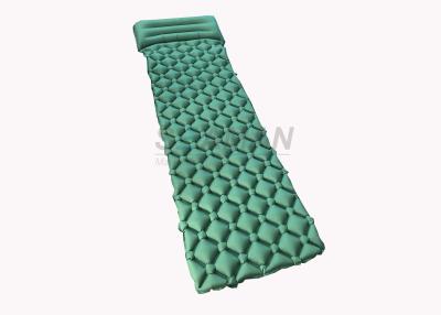 China Sleeping Ultra Lightweight Camping Mat Pad Backpacking Mat With Pillow 190x58x5cm for sale