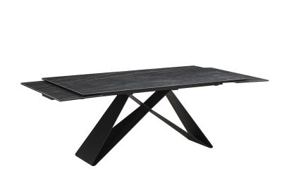 China Stylish Extension Table（1800+400*2）*900*760MM With Modern Ceremic Top for sale