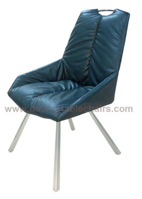 China Durable PU Dining Chairs , Contemporary Living Room Chairs Ergonomical Design for sale