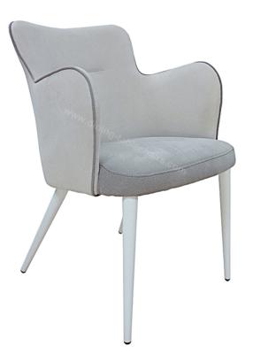 China Polyurethane PU Upholstered Dining Chair Livingroom Chair Armchair Leisure Chair for sale