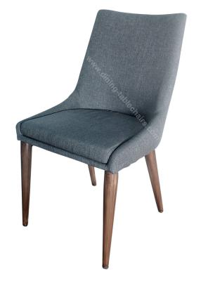 China Tela de la sala de estar tapizada cenando las sillas, prueba de madera del rasguño de la silla del grano en venta