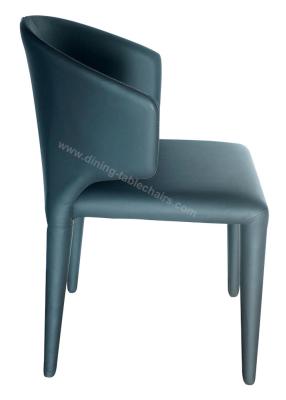 China Grey Polyurethane Dining Chairs Plywood Material Water Proof Pu Shell for sale