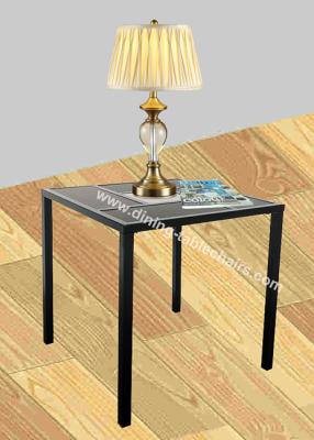 China Coffee Square Stylish Corner Table MDF Ceramic Top Scratch Proof Steady Legs for sale