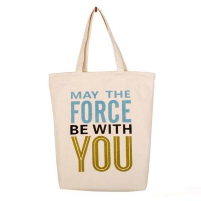 China eco-friendly fashion cotton gift totes logo pattern printing personalized canvas bags for sale