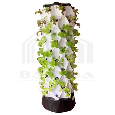 China 30L 6 8 10 12 Layer Hydroponic Growing System Tower Agriculture Vertical For Strawberry Te koop