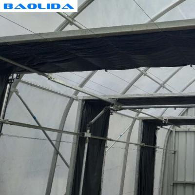 China Agricultural PE Automated Blackout Greenhouse / Plastic Film Greenhouse for sale