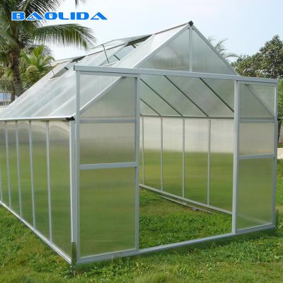 China Knockdown Mini Greenhouse Tent / Home Outdoor Plant Tent Aluminum Frame for sale