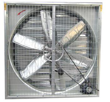China Poultry Greenhouse Cooling Fans Negative Pressure 1380mm Plant Growing for sale
