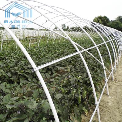 China Winter Garden Plant Solar Warm Tunnel Plastic Greenhouse With Heater for sale
