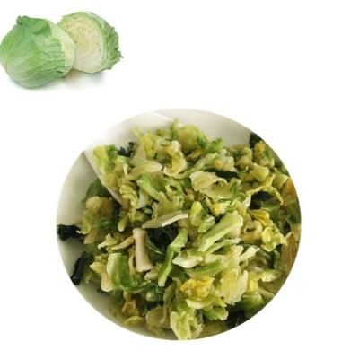 China ISO HACCP Dried Cabbage Air Dried Vegetables Flakes 15x15mm for sale