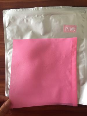 China 21*19cm Pink Soy Crepe Mamenori Sheets For Making Colorful Sushi for sale