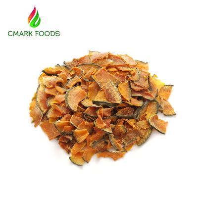 China Professional Dried Pumpkin Slices Orange Red Color Healthy Snack ISO Certification for sale