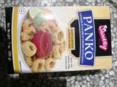 China Crunchy Whole Wheat Panko Bread Crumbs Delicious With Powder / Needle Shape for sale