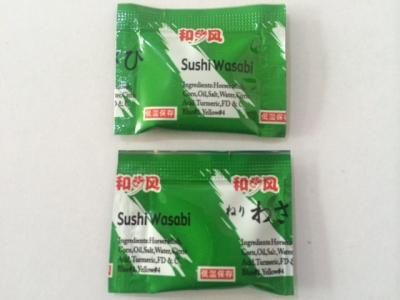 China Reine grüne Farbstoff-Zusätze der Jalapeno-scharfen Soße für Meeresfrüchte/Sushi zu verkaufen