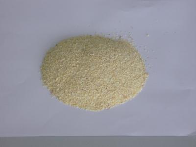 China Un blanco del grado secó la malla granulada las vainas del polvo 8-16 del ajo del ajo en venta