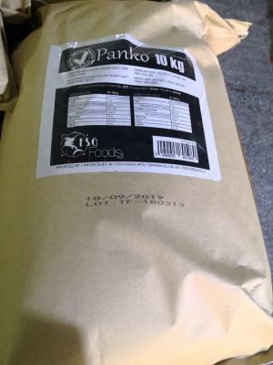 China De natuurlijke Lage Broodkruimels van Geur Veilige Japanse Panko - Zout voor het Braden van Kip Te koop