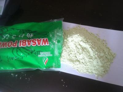 China Hot Pure Wasabi Powder For Sushi Foods , Wasabi Seasoning Powder for sale