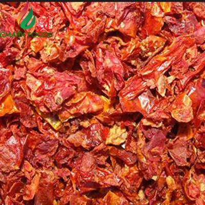 China Red Air Dehydrated Tomato Flakes 9×9mm With ISO FDA HACCP Certificate for sale